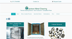 Desktop Screenshot of jacksonmetalcleaning.com