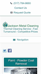 Mobile Screenshot of jacksonmetalcleaning.com